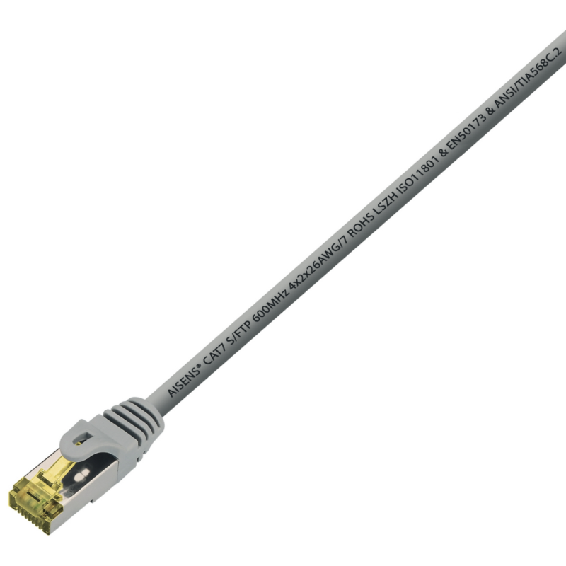 AISENS A146-0335 cable de red Gris 2 m Cat7 S/FTP (S-STP)