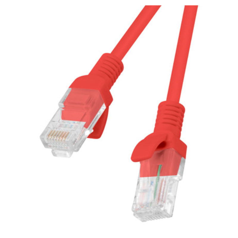 Lanberg PCU6-10CC-0150-R cable de red Rojo 1,5 m Cat6 U/UTP (UTP)