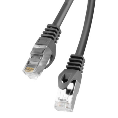 Lanberg PCF6-10CC-0100-BK cable de red Negro 1 m Cat6 F/UTP (FTP)