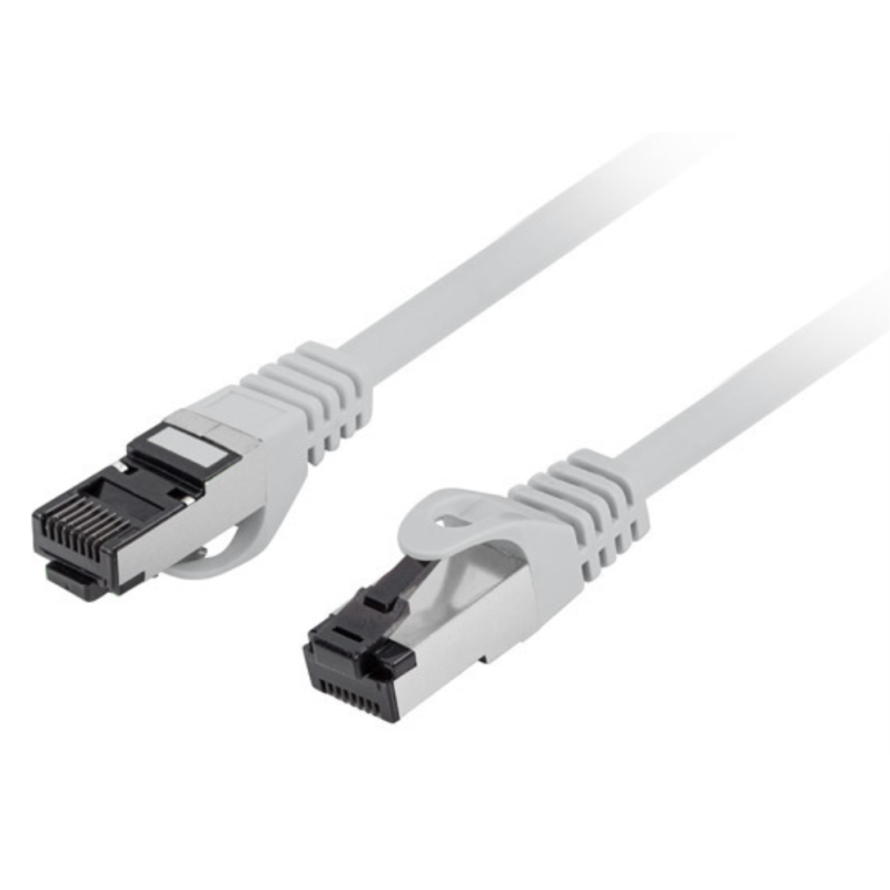 Lanberg PCF8-10CU-0100-S cable de red Gris 1 m Cat8.1 S/FTP (S-STP)