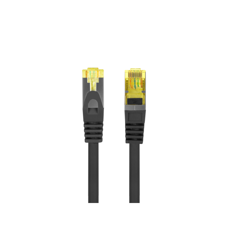 Lanberg PCF6A-10CU-0200-BK cable de red Negro 2 m Cat6a S/FTP (S-STP)
