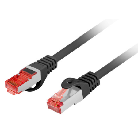 Lanberg PCF6-10CU-0025-BK cable de red Negro 0,25 m Cat6 F/UTP (FTP)