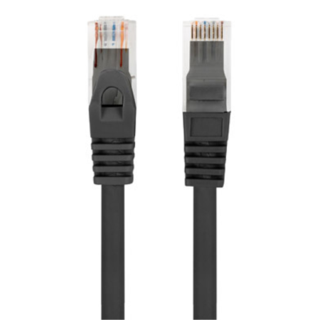 Lanberg PCU6-10CU-1000-BK cable de red Negro 10 m Cat6 U/UTP (UTP)