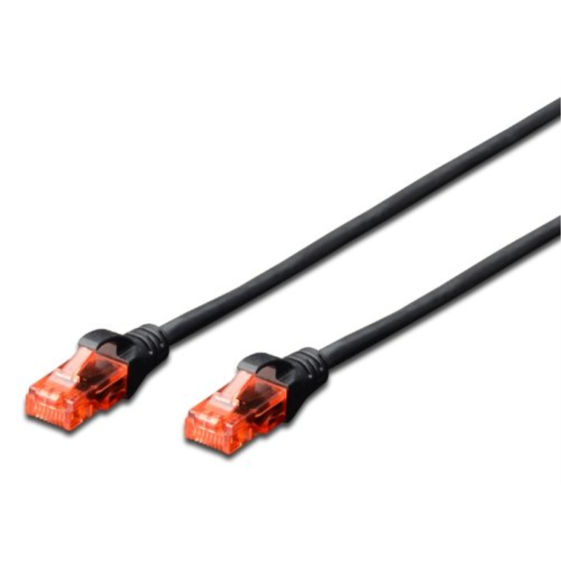 Ewent IM1026 cable de red Negro 5 m Cat6 U/UTP (UTP)
