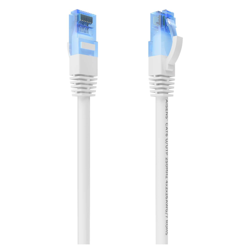 AISENS A135-0821 cable de red Blanco 2 m Cat6 U/UTP (UTP)