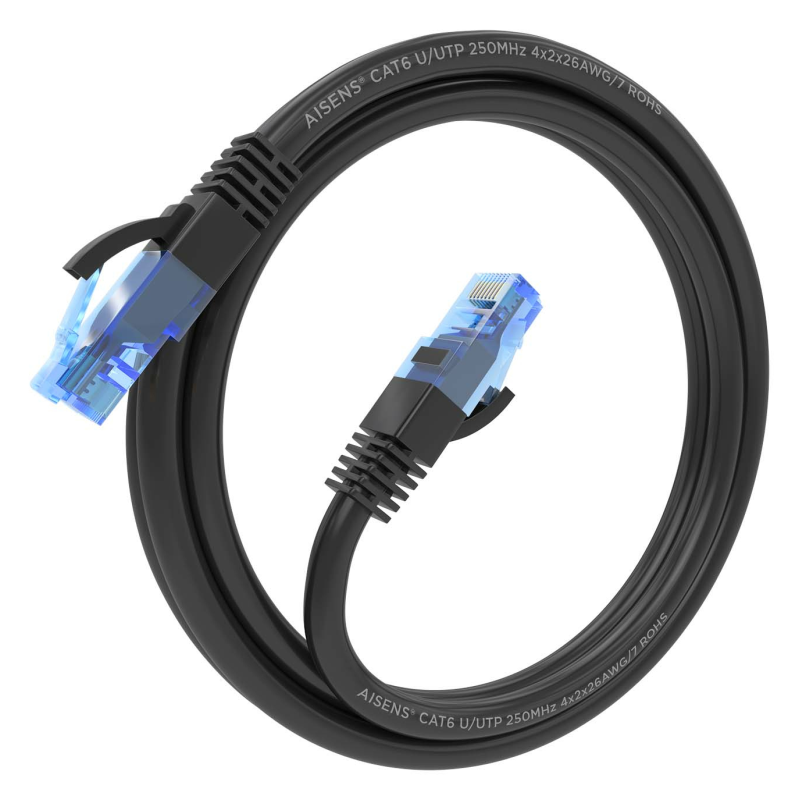 AISENS A135-0844 cable de red Gris 1,5 m Cat6 U/UTP (UTP)