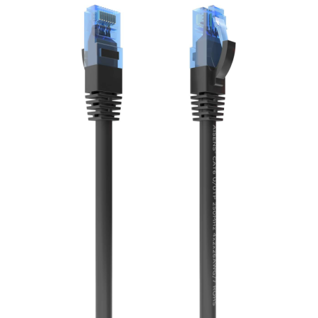 AISENS Cable De Red Latiguillo RJ45 Cat.6 UTP AWG26 CCA, Negro, 3.0 m