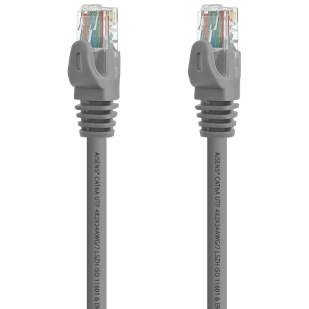 AISENS A145-0327 cable de red Gris 2 m Cat6a U/UTP (UTP)
