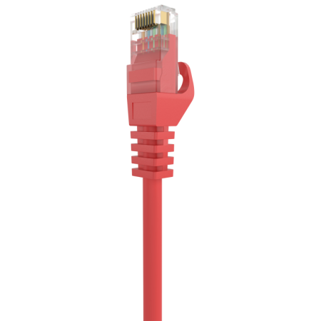 AISENS Cable de Red Latiguillo RJ45 LSZH Cat.6A 500 Mhz UTP AWG24, Rojo, 2.0M