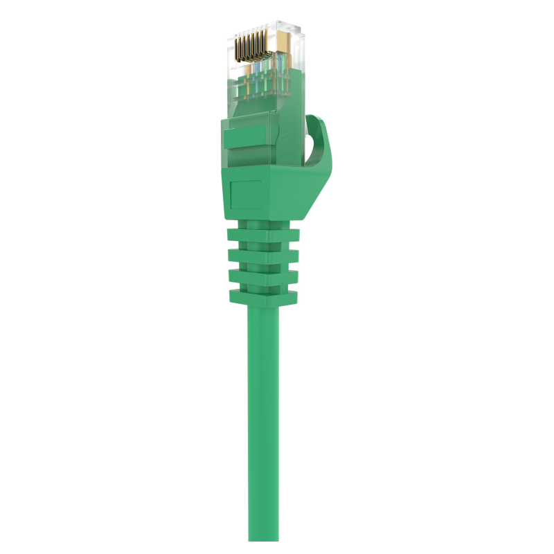 AISENS Cable de Red Latiguillo RJ45 LSZH Cat.6A 500 Mhz UTP AWG24, Verde, 3.0M