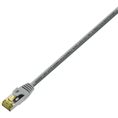 AISENS A146-0337 cable de red Gris 5 m Cat7 S/FTP (S-STP)