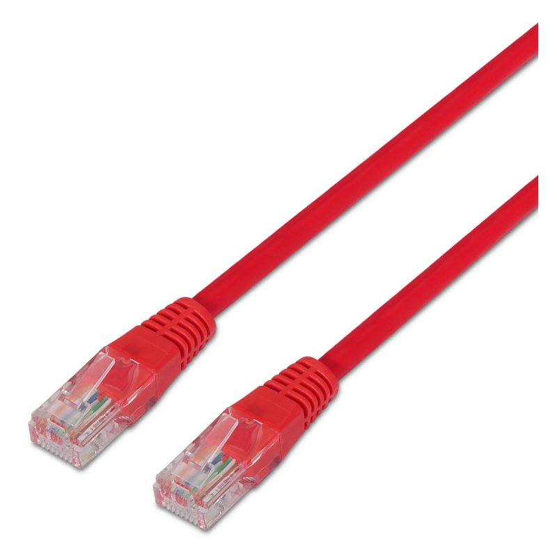 AISENS A135-0240 cable de red Rojo 3 m Cat6 U/UTP (UTP)