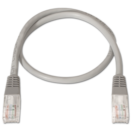 AISENS A135-0265 cable de red Gris 0,5 m Cat6 U/UTP (UTP)