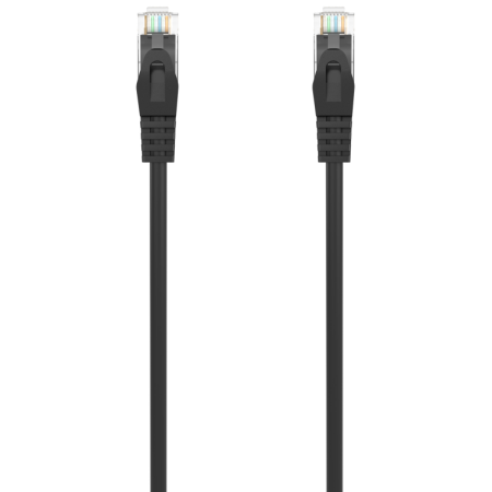 AISENS Cable de Red Latiguillo RJ45 LSZH Cat.6A 500 Mhz UTP AWG24, Negro, 25CM