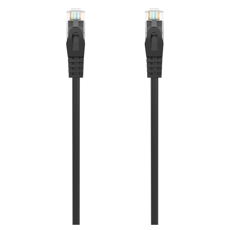 AISENS Cable de Red Latiguillo RJ45 LSZH Cat.6A 500 Mhz UTP AWG24, Negro, 25CM