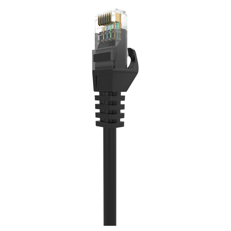 AISENS Cable de Red Latiguillo RJ45 LSZH Cat.6A 500 Mhz UTP AWG24, Negro, 25CM