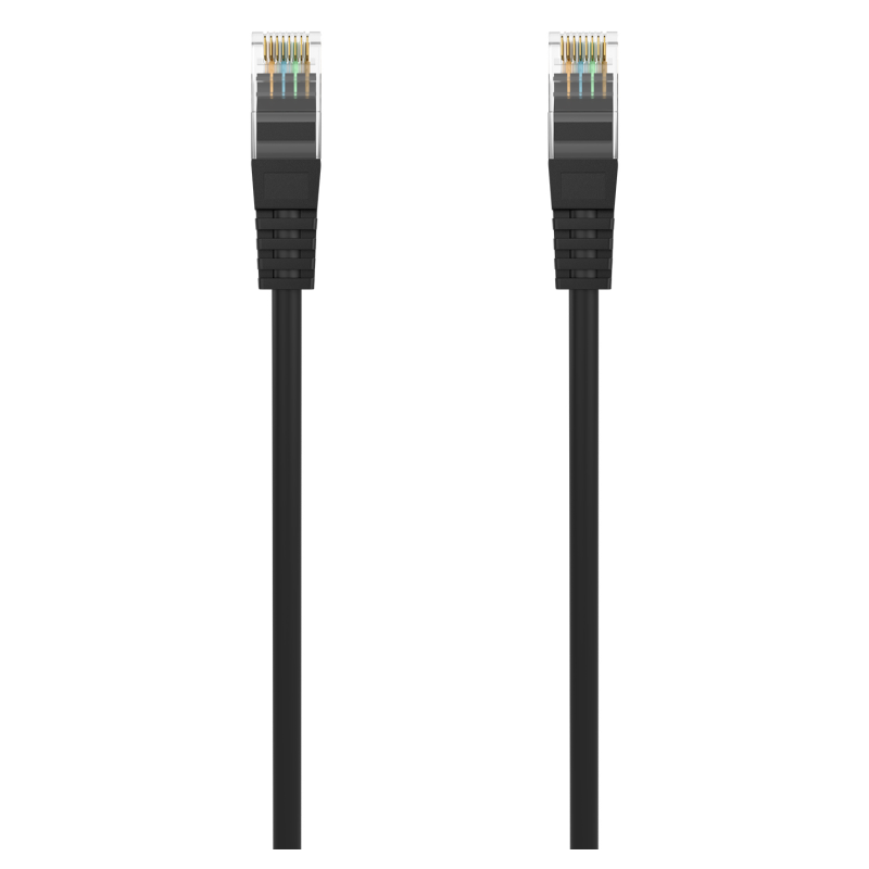 AISENS Cable de Red Latiguillo RJ45 LSZH Cat.6A 500 Mhz UTP AWG24, Negro, 30CM
