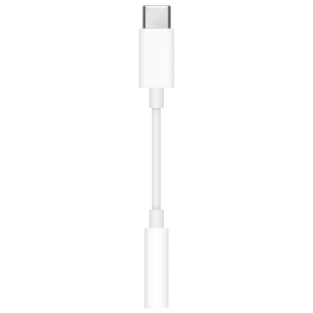 AISENS Conversor USB-C a audio estilo Apple, USB-C/M-Jack 3.5/H, Blanco, 15 cm