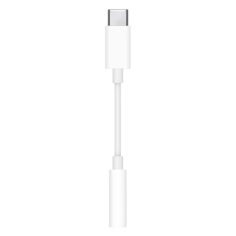 AISENS Conversor USB-C a audio estilo Apple, USB-C/M-Jack 3.5/H, Blanco, 15 cm