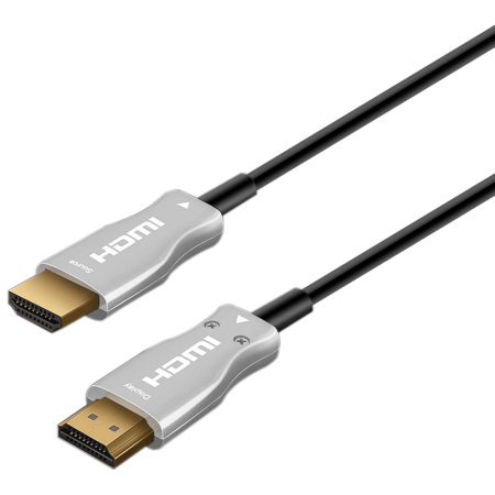 AISENS Cable HDMI V2.0 AOC Premium alta velocidad / HEC 4k@60hz 18Gbps, A/M-A/M, Negro, 30 m