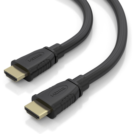 AISENS Cable HDMI V2.1 CCS Ultra Alta Velocidad / HEC 8K@60Hz 48Gbps, A/M-A/M, Negro, 0.5m