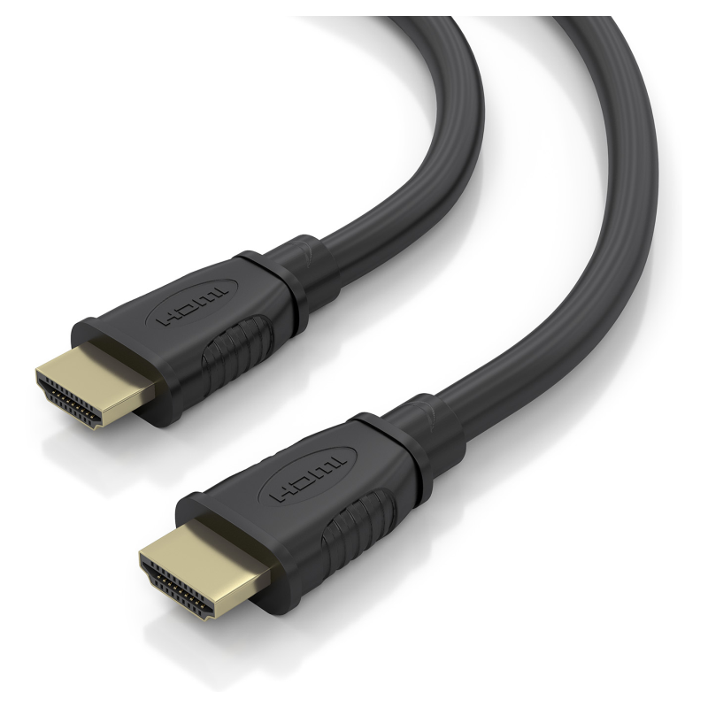AISENS Cable HDMI V2.1 CCS Ultra Alta Velocidad / HEC 8K@60Hz 48Gbps, A/M-A/M, Negro, 0.5m