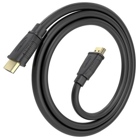 AISENS Cable HDMI V2.1 CCS Ultra Alta Velocidad / HEC 8K@60Hz 48Gbps, A/M-A/M, Negro, 1.0m