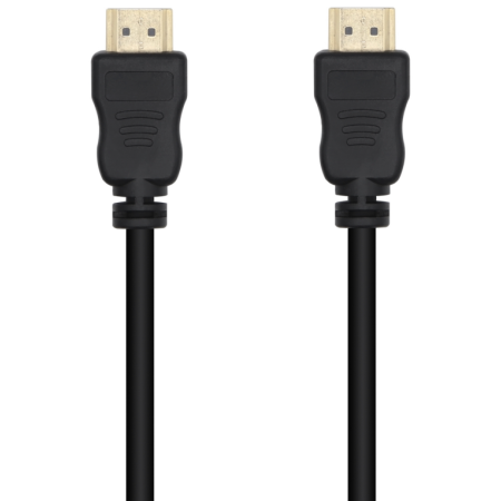AISENS Cable HDMI V1.4 Alta Velocidad 14+1 CCS, A/M-A/M, Negro, 2.0m