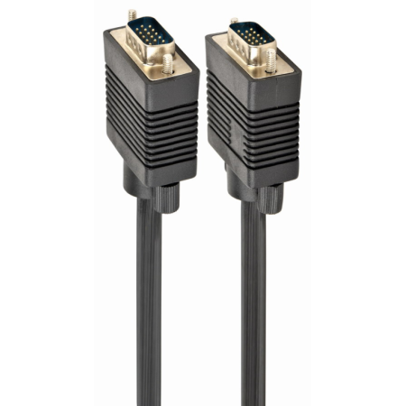 Gembird CC-PPVGA-10M-B cable VGA VGA (D-Sub) Negro
