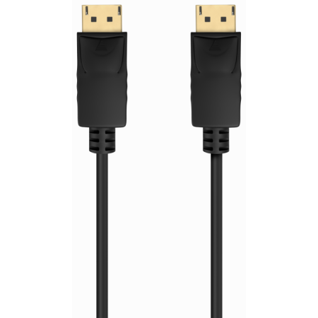 AISENS Cable DISPLAYPORT V1.2 CCS 4K@60Hz, DP/M-DP/M, Negro, 2.0m