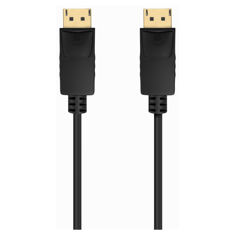 AISENS Cable DISPLAYPORT V1.2 CCS 4K@60Hz, DP/M-DP/M, Negro, 2.0m