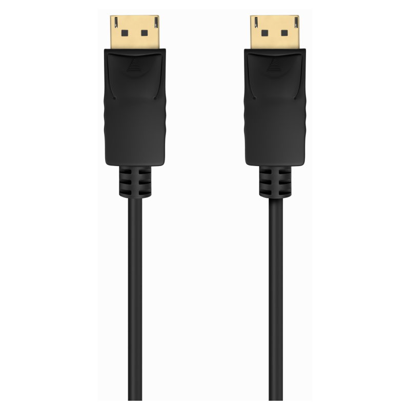 AISENS Cable DISPLAYPORT V1.2 CCS 4K@60Hz, DP/M-DP/M, Negro, 3.0m