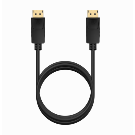 AISENS Cable DISPLAYPORT V1.2 CCS 4K@60Hz, DP/M-DP/M, Negro, 5.0m