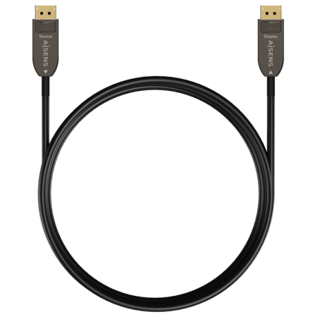 AISENS A155-0608 cable DisplayPort 20 m Negro