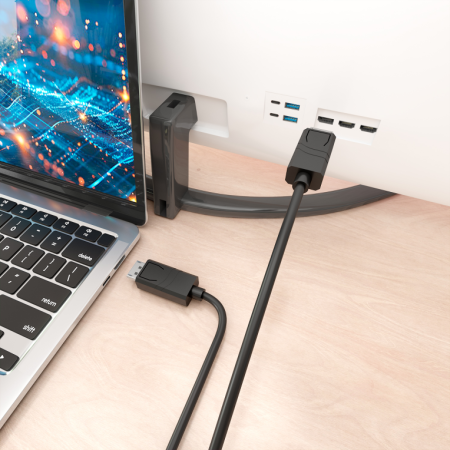 AISENS Cable DisplayPort CCS V1.4 8K@60Hz, DP/M-DP/M, Negro, 4.0m