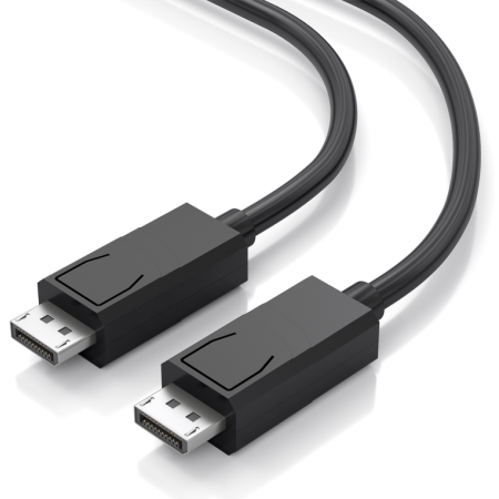 AISENS Cable DisplayPort CCS V1.4 8K@60Hz, DP/M-DP/M, Negro, 0.6M