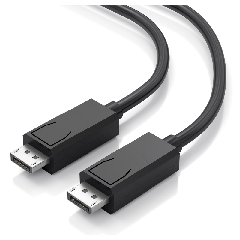 AISENS Cable DisplayPort CCS V1.4 8K@60Hz, DP/M-DP/M, Negro, 0.6M