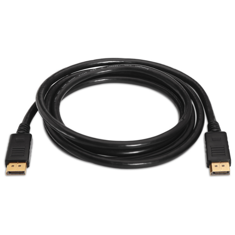 AISENS A124-0129 cable DisplayPort 2 m Negro