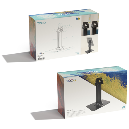 TooQ Soporte de Mesa para Marco Antirrobo Tablet