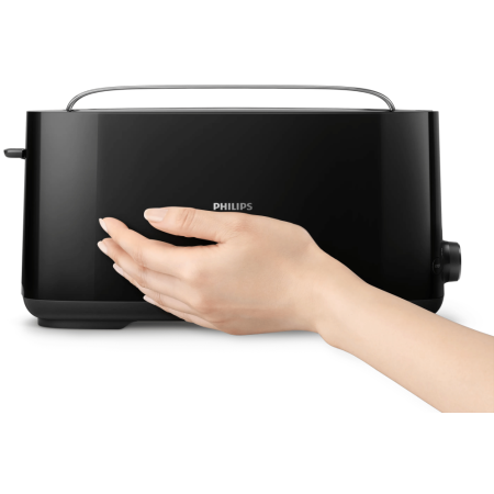 Philips Daily Collection HD2590/90 Tostadora - ranura larga, negro