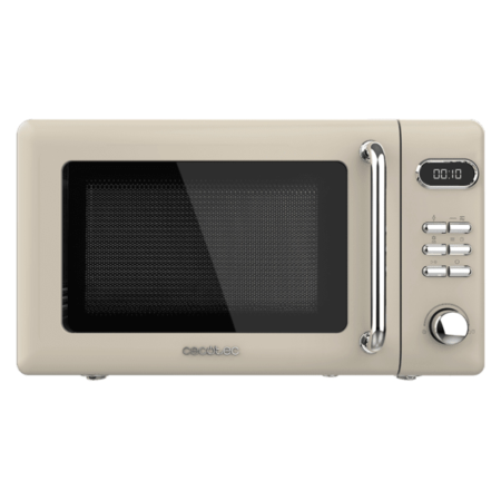 Cecotec 01714 microondas Beige Microondas con grill Encimera 20 L 700 W