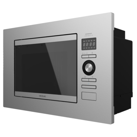 Cecotec 01382 microondas Acero Microondas con grill Integrado 20 L 800 W