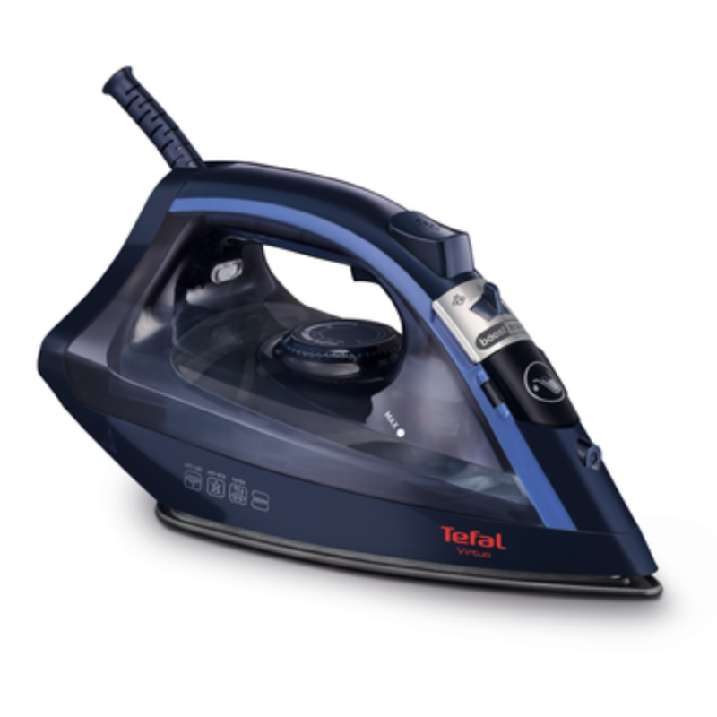 Tefal Virtuo FV 1713 Plancha vapor-seco 2000 W Azul