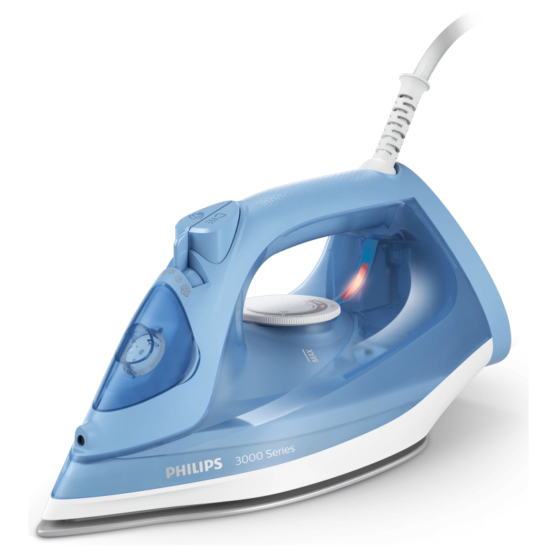 Philips 3000 series DST3020/20 plancha Plancha a vapor Suela de cerámica 2200 W Azul