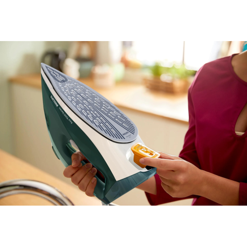 Philips 7000 series DST7031/70 Plancha de vapor HV en verde ópalo/menta