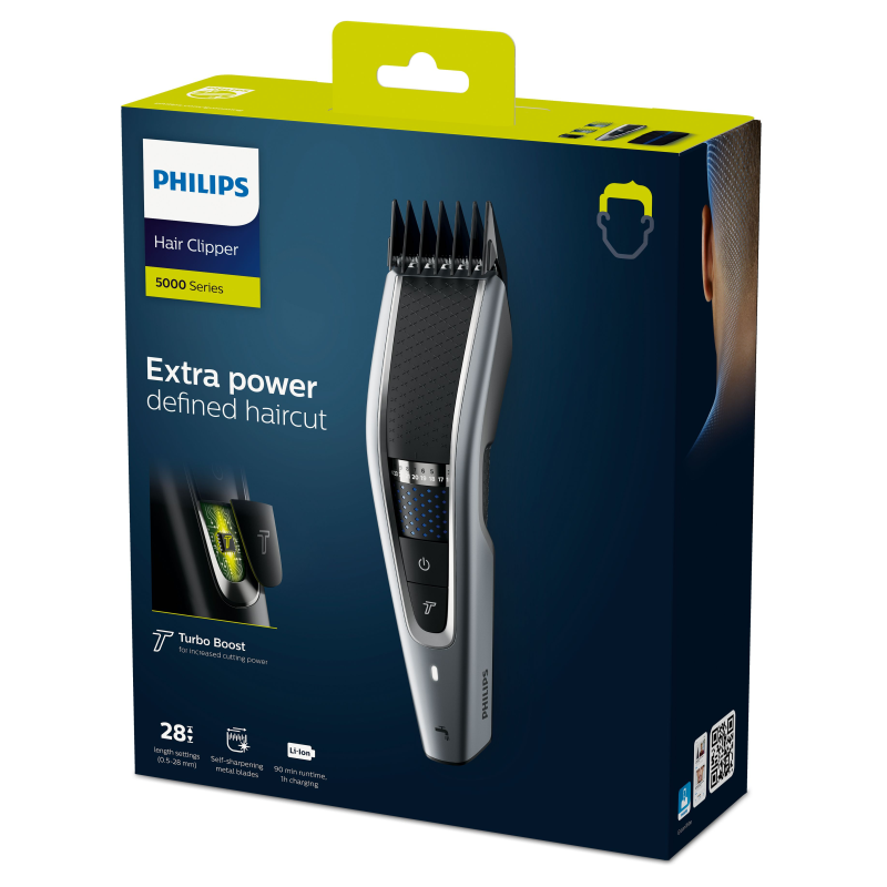 Philips 5000 series Hairclipper series 5000 HC5630/15 Cortapelos lavable
