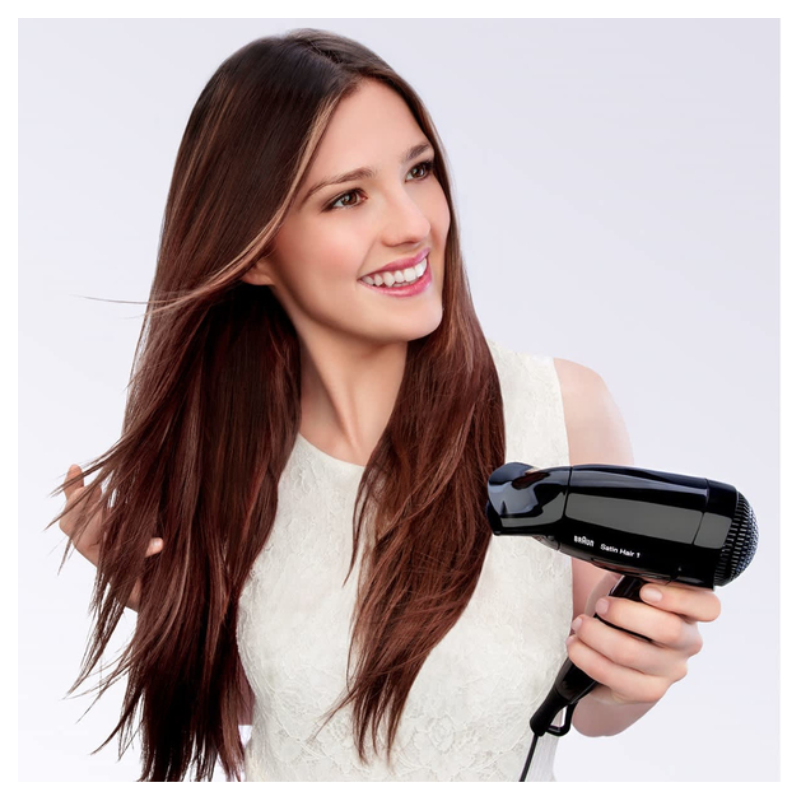 Braun HD130 secador 1200 W Negro