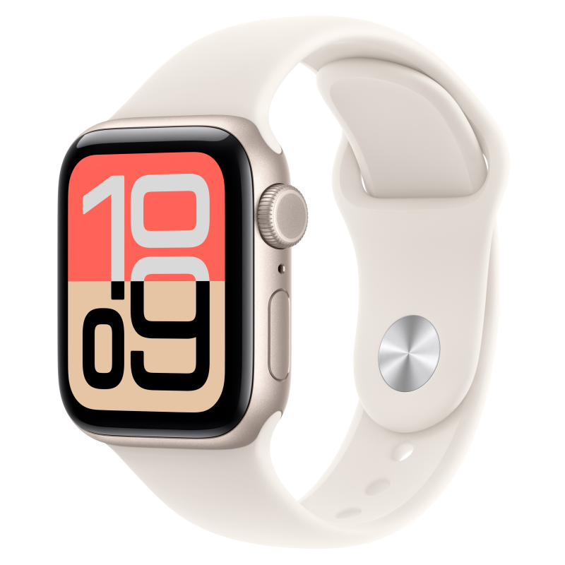 Apple Watch SE (3nd generation) OLED 40 mm Digital 324 x 394 Pixeles Pantalla táctil 5G Beige Wifi GPS (satélite)