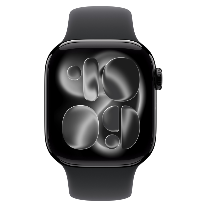 Apple Watch Series 11 OLED 42 mm Digital 374 x 446 Pixeles Pantalla táctil 5G Negro Wifi GPS (satélite)
