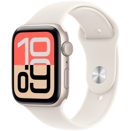 Apple Watch SE (3nd generation) OLED 44 mm Digital 368 x 448 Pixeles Pantalla táctil Beige Wifi GPS (satélite)